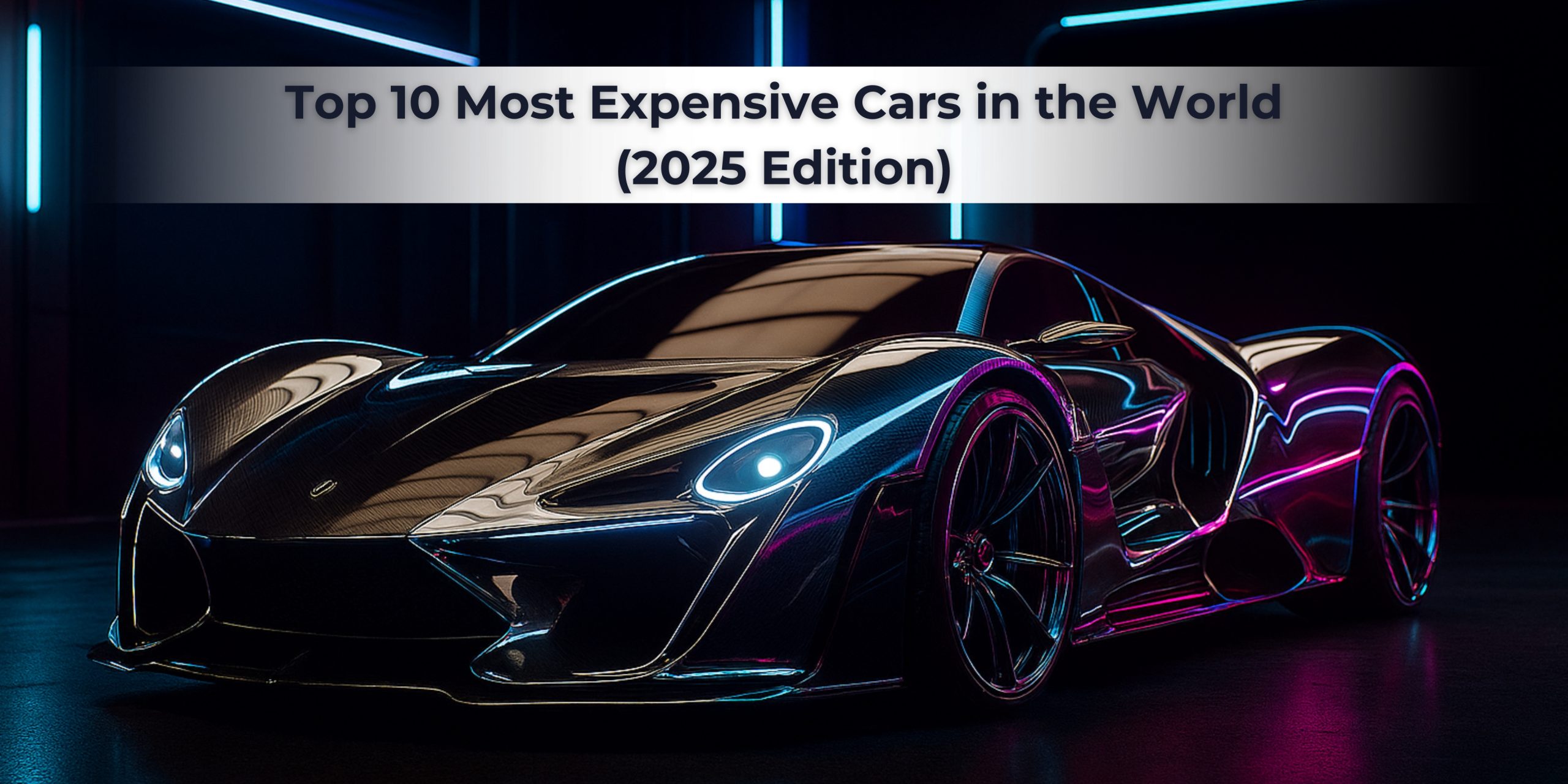 Most Expensive Cars in the World