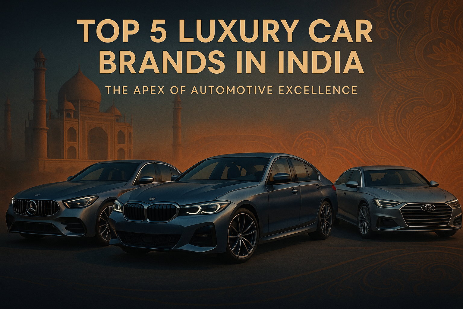 Top 5 Luxury Car Brands in India
