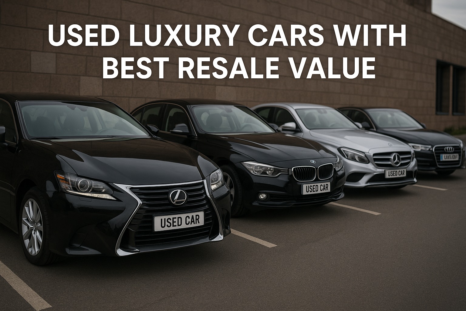 Used Luxury Cars with Best Resale Value