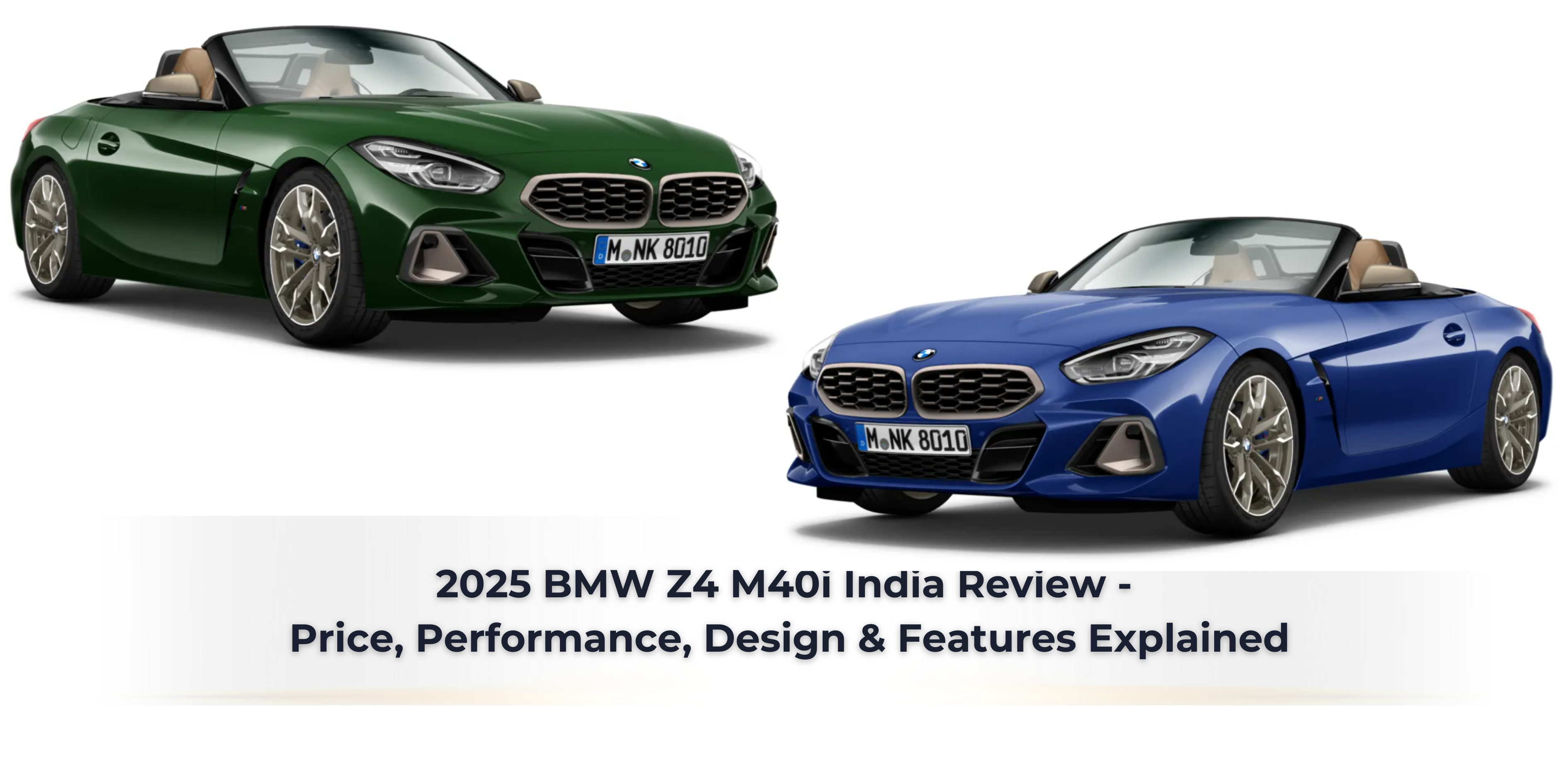 2025 BMW Z4 M40i India