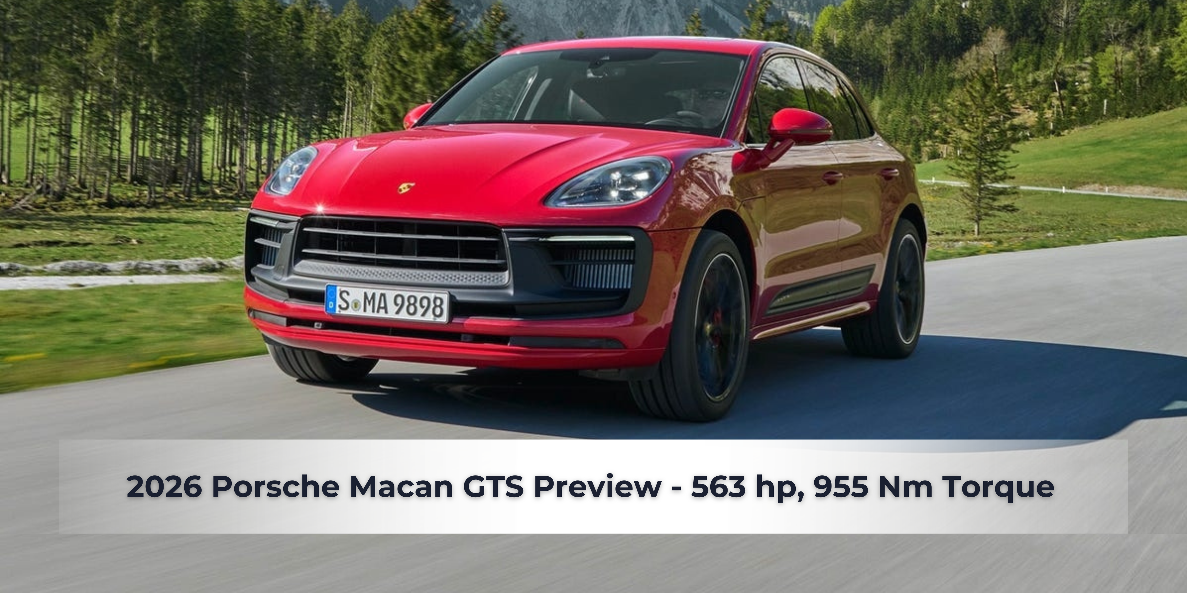 2026 Porsche Macan GTS Preview