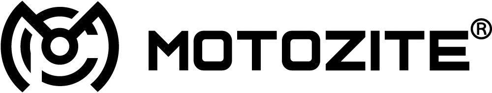 Motozite black logo featuring circular automotive emblem and bold brand typography.